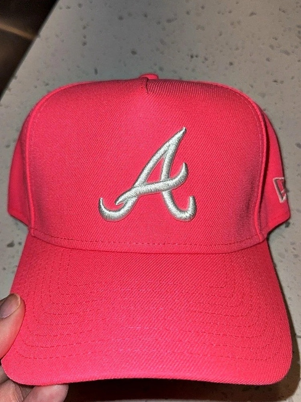 New Era Atlanta Braves Pink Cap